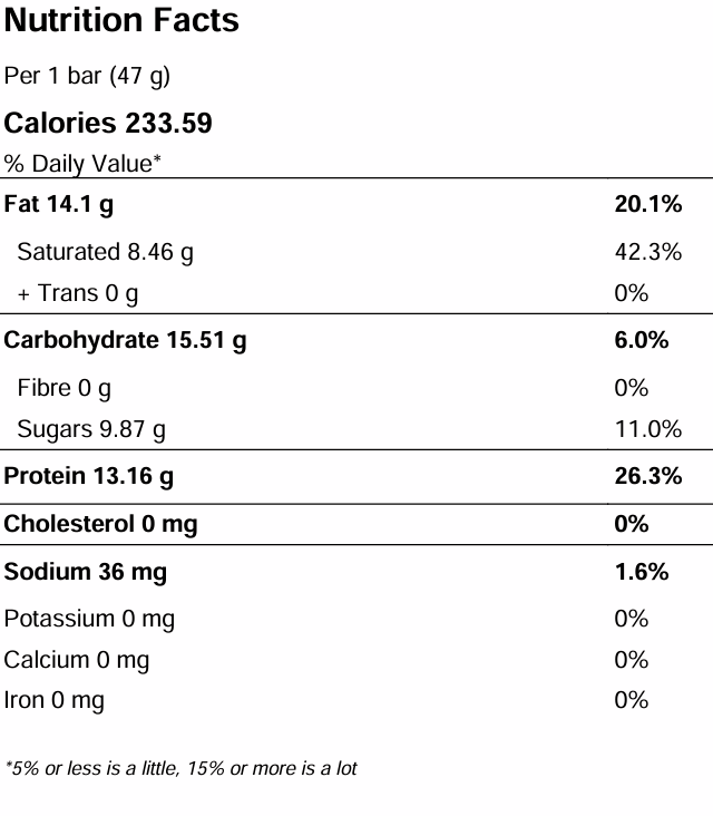 12 Pack Oshee Raspberry Almond Protein Bar