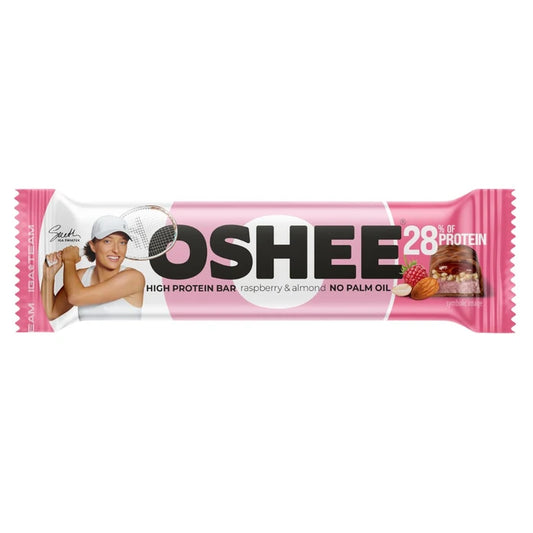 12 Pack Oshee Raspberry Almond Protein Bar